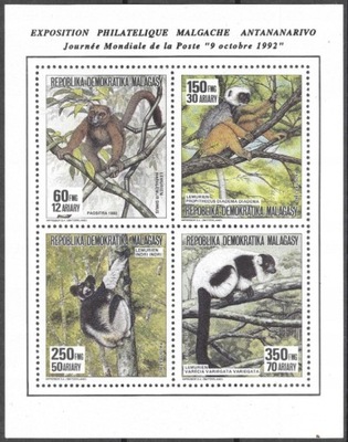 Madagaskar - fauna** (1988) SW 1159-1162