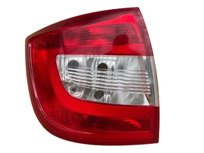 Лампа задняя задняя левая skoda rapid 5jh фото №1