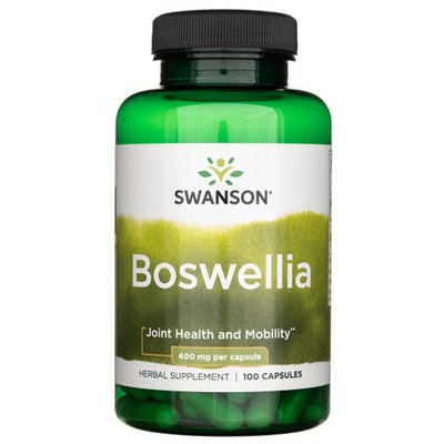 Swanson Boswellia Kadzidłowiec 400 mg 100 kapsułek Suplement diety