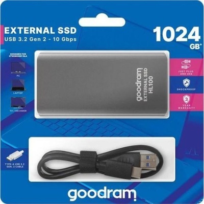 Dysk zewnętrzny SSD Goodram HL100 1TB