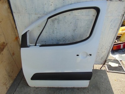 Дверь левая перед partner berlingo iii белый ewpa фото №1