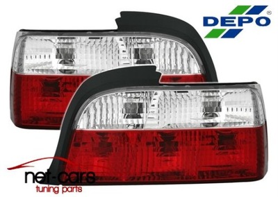 LAMPY TYLNE BMW 3 E36 CABRIO COUPE CLEAR M PAKIET