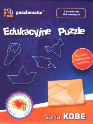 Puzzlomatic Edukacyjne Puzzle - seria Kobe