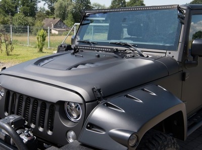 Капот крышка двигателя rubicon 10th wrangler jk фото №1