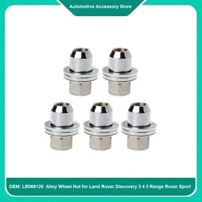 ALLOY WHEEL NUT LR068126 1 LOT/5 PCS FOR LAND ROVER DISCOVERY 3 4 5 ~15750