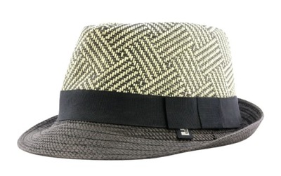 $75 BLOCK HEADWEAR Kapelusz męski Fedora 57-58cm