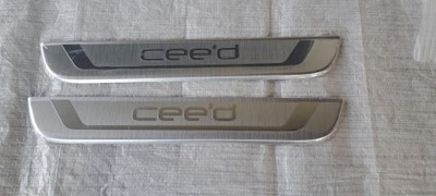 Kia ceed sport молдинг декоративна поріг перед a2450ade00 фото №1