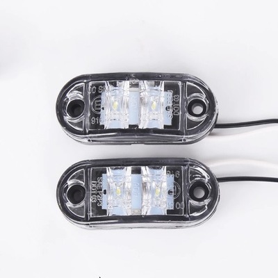 STYL 1 ШТ. БЕЛИЙ 2 LED (СВЕТОДИОД ) ФАРА БОКОВАЯ DO АВТОМОБИЛЯ,