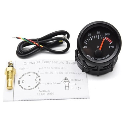 52MM GAUGE 12V WATER TEMPERATURA OIL TEMPERATURA GAUGE OIL PRESS FUEL VOLTS GAUGE ~73049  