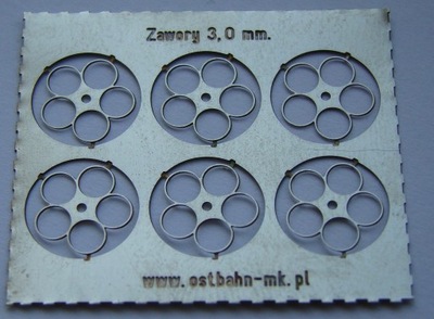 Zawory 3 mm (7,8 mm cały)