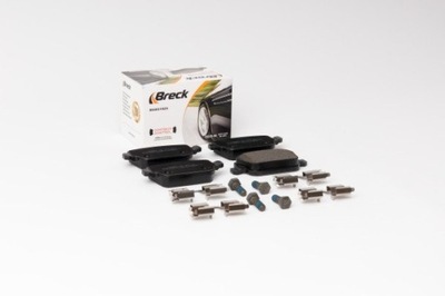 Гальмівні колодки гальмівні задня breck 24537 00 702 00 фото №1