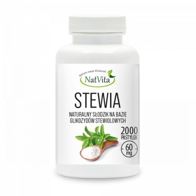 NatVita Stewia Stevia pastylki 60mg 2000szt