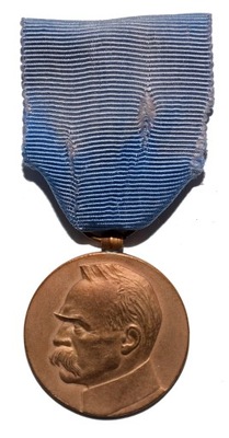 Medal X lecia Odzyskania Niepodległości Piłsudski II RP Mennica oryginał