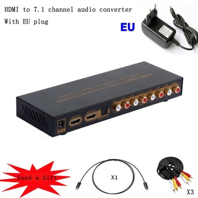 Konwerter HDMI na HDMI optyczny ekstraktor Audio