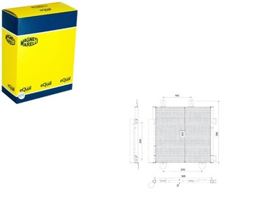 CONDENSADOR CITROEN C1 PM_ PN_1.0 MAGNETI MARELLI  