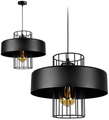 NOWOCZESNA LAMPA WISZĄCA SUFITOWA PLAFON LOFT LED