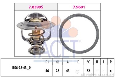 TERMOSTATO FACET 78404  