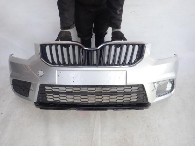 Skoda yeti lift 12-17 бампер перед передний фото №1