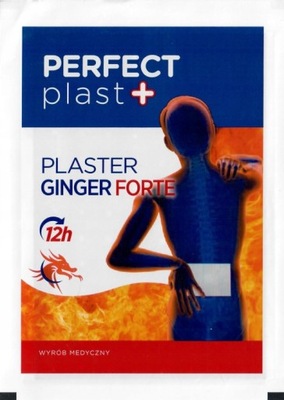 Plaster Rozgrzewający z Imbirem Ginger Forte 12x18