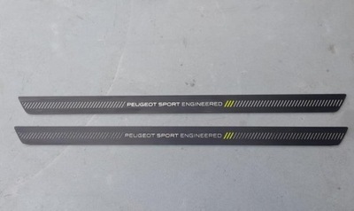 Молдинг накладка порог перед peugeot 508 ii pse фото №1