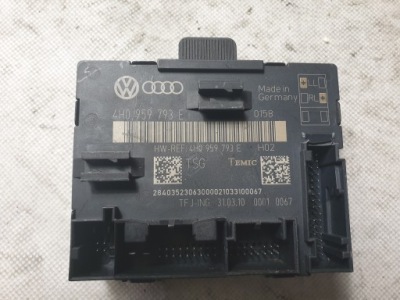 Модуль блок керування двері audi оригінальний номер 4h0959793e фото №1