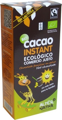 KAKAO INSTANT FAIR TRADE BEZGLUTENOWE BIO 250 g