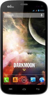 SMARTFON WIKO DARKMOON USZKODZONY DUAL SIM CZARN