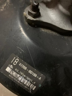 Toyota yaris насос abs+serwo 47200-0d180 фото №1