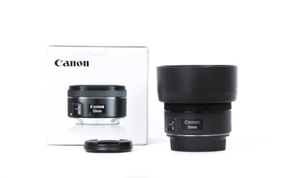 CANON EF 50mm f1.8 STM - jak nowy!