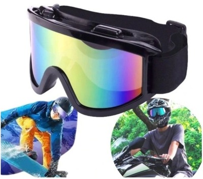 GOGLE NARCIARSKIE SNOWBOARD NARTY OKULARY