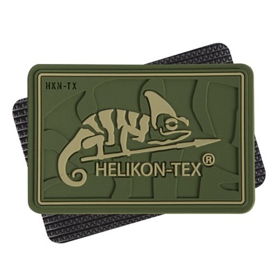 Naszywka Logo Helikon-Tex PVC zielona