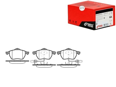 REMSA КОЛОДКИ ГАЛЬМІВНІ 3BD698151A 4B0698151K 4F069