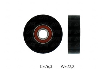 Skf ролик ремень многоручейковый. db m166 w168 1,4b 98- фото №1