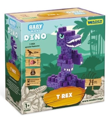 Baby Blocks Dino t-rex WADER 41496