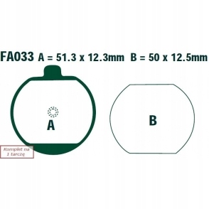 КОЛОДКИ ТОРМОЗНЫЕ EBC FA033