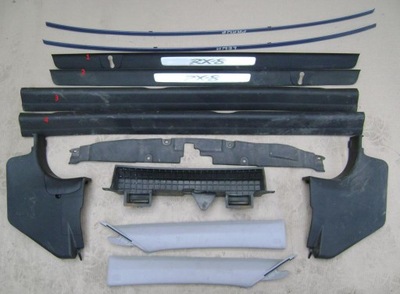 Молдинг крыша порог защита стойка mazda rx8 фото №1