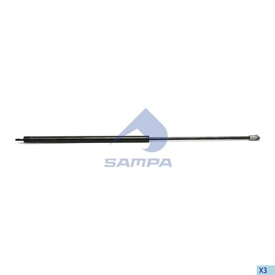 Пружина газовая решётка iveco eurocargo sampa фото №1