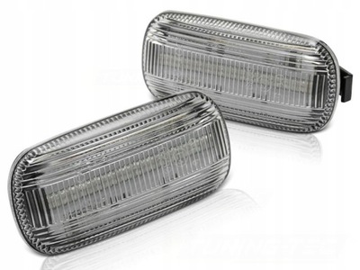 LUCES DIRECCIONALES LADO AUDI A4 B6/ A4 B7 WHITE DIODO LUMINOSO LED  