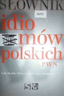 Słowik idiomów polskich - Sobol