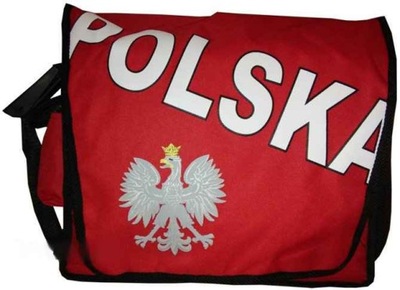 Torba Kibica Polska Torba reprezentacji Polski na ramię z orłem