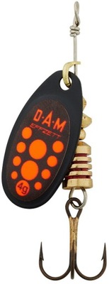 DAM Effzett Standard Spinner Black Red 1 - 3g