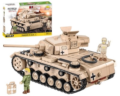 KLOCKI COBI 2562 CZOŁG NIEMIECKI PANZER III AUSF.J