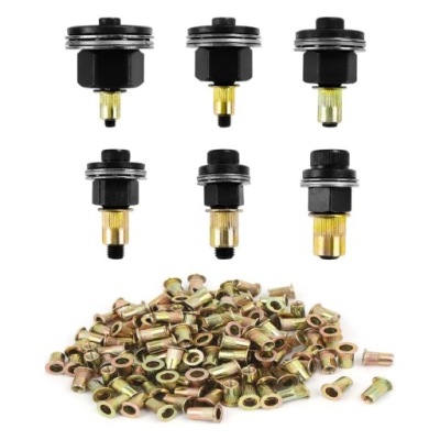 186PCS RIVET NUT СЕТ RIVET PLIERS RIVET NUTS RIVET NUT RIVET СЕТ FOR M3 M4 