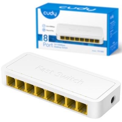 SWITCH LAN 8-port FS108D 10/100 Mbps Fast