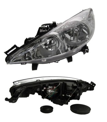 ФАРА ГЛАВНЫЙ PEUGEOT 207/207+ (W), 06-