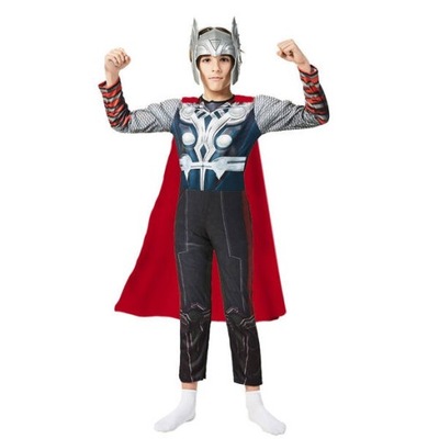 STRÓJ THOR BÓG PIORUNÓW Z MASKĄ I MŁOTEM 140