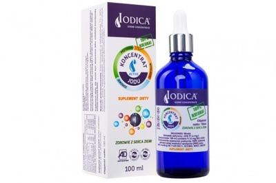 Suplement diety Iodica naturalny koncentrat jodu płyn 100 ml