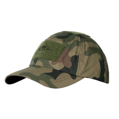 CZAPKA BASEBALL - POLYCOTTON RIPSTOP pl woodland