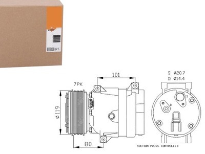 COMPRESSEUR DU CLIMATISEUR POUR RENAULT MASTER II 0 - milautoparts-fr.ukrlive.com