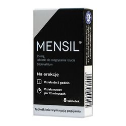 MENSIL 25MG 8TABLETEK